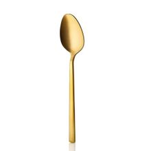 Avcı Klas Titanyum Mat Gold 6 Adet 18/10 2,5 mm Paslanmaz Çelik Tatlı Kaşığı