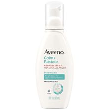 Aveeno Calm+ Restore 180 ml Kızarıklık Karşıtı Yüz Yıkama Köpüğü