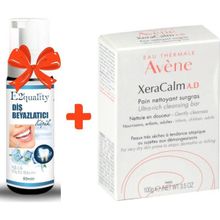 Avene 100 gr Yüz Ve Vücut Temizleyici Sabun+E2'quality Diş Beyazlatıcı Köpük
