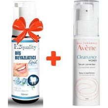 Avene 30 ml Cleanance Women Düzenleyici Serum+E2'quality Diş Beyazlatıcı Köpük