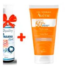 Avene 50 ml Solaire Spf 50+ Tinted Fluid+E2'quality Diş Beyazlatıcı Köpük