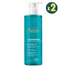 Avene Cleanance 2x400 ml Yüz ve Vücut Temizleme Jeli