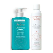 Avene Cleanance 400 ml Yüz ve Vücut Temizleme Jeli + 300 ml Termal Su
