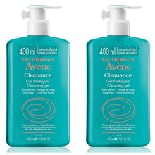 Avene Cleanance Gel Nettoyant 400 ml 2 Adet Yağlı Ciltler İçin Temizleyici