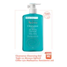Avene Cleanance Gel Nettoyant 400 ml Yüz Yıkama Jeli