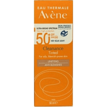 Avene Cleanance Tinted Spf50+ Yağlı Ciltler İçin Renkli 50 ml Güneş Kremi