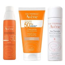 Avene Güneşten Korunma Seti 3 - Spray Spf 50+ 200ml - Spf 50+ Renkli Güneş Kremi