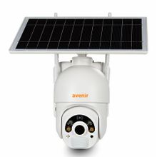 Avenir AV-S410 Solar Sim Kartlı Güneş Enerjili 4G Kablosuz Speed Dome Pilli Kamera