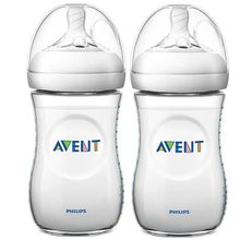 Avent Natural PP Yavaş Akış 1 Ay Üzeri 260 ml 2'li Biberon