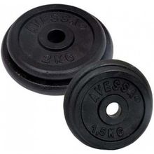 Avessa 1.5 kg Siyah Döküm Plaka