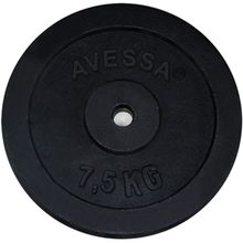 Avessa 7.5 kg Siyah Döküm Plaka