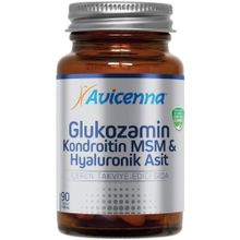 Avicenna Glukozamin Kondroitin MSM Hyaluronik Asit İçeren 90 Tablet