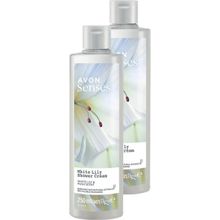 Avon 2x250 ml Senses White Lily Beyaz Zambak Kokulu Duş Jeli