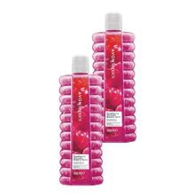 Avon 2x500 ml Raspberry Delight Frambuaz ve Frenk Üzümü Kokulu Banyo Köpüğü