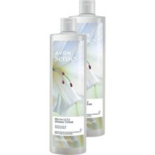 Avon 2x500 ml Senses White Lily Beyaz Zambak Kokulu Duş Jeli