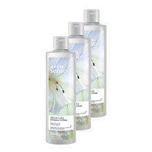 Avon 3x250 ml Senses White Lily Beyaz Zambak Kokulu Duş Jeli