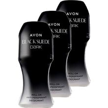 Avon 3x50 ml Black Suede Dark Erkek Roll-On