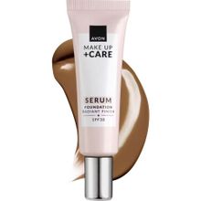 Avon 510N Walnut 30 ml Make Up Care 3'ü 1 Arada Serum Fondöten