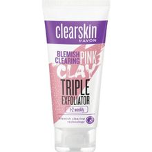 Avon 75 ml Clearskin Leke Karşıtı 3'ü 1 Arada Pembe Kil Maskesi