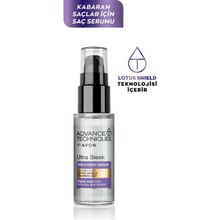 Avon Advance Techniques Argan Yağı İçeren Parlaklık Veren ve Kabaran Saçlar İçin Saç Serumu Paketi