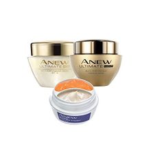 Avon Anew Ultimate Gece Gündüz Yüz Kremi ve Lift Ikili Göz Çevresi Bakım Paketi