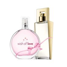 Avon Attraction 50 ml EDP+Wish of Love 50 ml EDT Kadın Parfüm