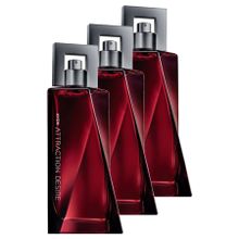 Avon Attraction Desire EDT 75 ml 3'lü Set Erkek Parfüm