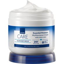 Avon Care Gliserin ve Badem Sütü İçeren Yoğun Nemlendirici 400 ml El Yüz ve Vücut Kremi