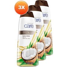 Avon Care Hindistan Cevizi Yağı İçeren 3x400 ml Vücut Losyonu