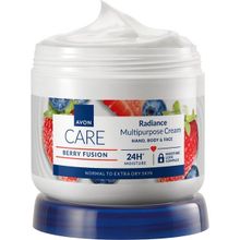Avon Care Yaban Mersini Çilek Özlü 400 ml El Yüz ve Vücut Kremi