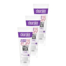 Avon Clearskin Blemish Clearing Leke Karşıtı Pembe Kil 3x75 ml Yüz Maskesi