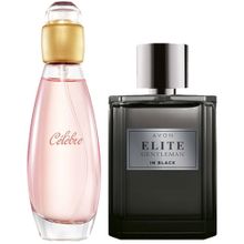 Avon Elite Gentleman EDP 75 ml Erkek Parfüm + Celebre EDT 50 ml Kadın Parfüm