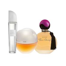 Avon Far Away EDP 50 ml Kadın Parfüm + Incandessence EDP 50 ml Kadın Parfüm + Pur Blanca EDT 50 ml Kadın Parfüm Seti