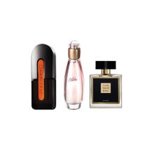 Avon Full Speed EDT 75 ml Erkek Parfüm + Celebre EDT 50 ml Kadın Parfüm + Little Black Dress EDP 50 ml Kadın Parfüm Set
