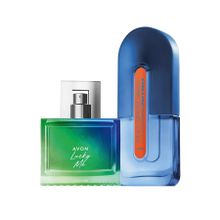 Avon Full Speed Nitro EDT 75 ml+Lucky Me EDT 75 ml Erkek Parfüm Seti