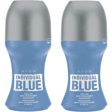 Avon Individual Blue 2x50 ml Erkek Roll-On Deodorant