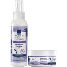 Avon Lavanta Özlü 150 ml Ayak Gece Kremi + 100 ml Koku Önleyici Sprey
