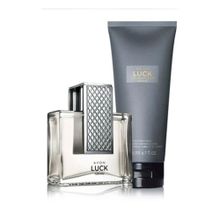 Avon Luck Erkek Parfüm + Saç Vücut Şampuanı İkili Set