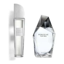 Avon Perceive EDT 100 ml Erkek Parfüm + Purblanca EDT Kadın Parfüm Seti