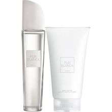 Avon Pur Blanca 50 ml EDT Kadın Parfüm+Pur Blanca 150 ml Vücut Losyonu