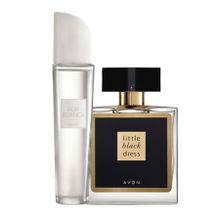 Avon Pur Blanca EDT 50 ml Kadın Parfüm + Little Black Dress EDT 50 ml Kadın Parfüm Seti