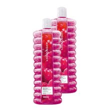 Avon Senses Raspberry Delight Ahududu ve Frenk Üzümü Kokulu 2x1 lt Banyo Köpüğü