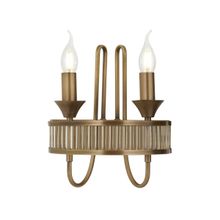 Avonni AP-60378-2E E14 Metal Cam 17x25 cm Eskitme Kaplama Aplik