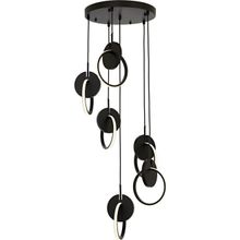 Avonni AV-1874-6T-BSY HT807 Siyah Boyalı Modern Avize