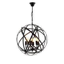 Avonni AV-4183-6BSY Siyah Avize