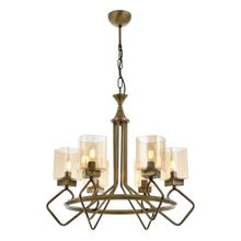 Avonni AV-60135-6E Eskitme Kaplama Modern E14 Metal Cam 70cm Avize
