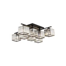 Avonni AV-60230-8BSY Eskitme-Siyah Boyalı 80 cm Modern Avize