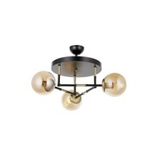 Avonni AV-60327-3T-BSY Eskitme Siyah Kaplama Modern Avize