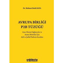 Avrupa Birliği P2B Tüzüğü - On İki Levha Yayıncılık