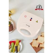 Awox Sole 750 W Mini Tost Makinesi, Seramik Kaplama - Beyaz